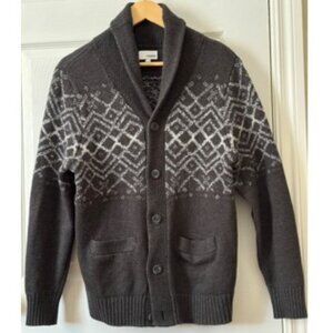 Sonoma Men’s Classic Cotton Blend Button-Front Cardigan - Sz M